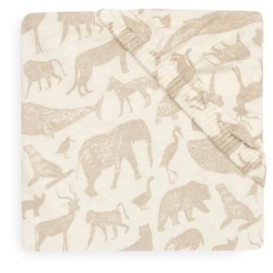 Hoeslaken Jersey – Animals Nougat