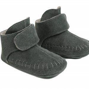 Slofjes Moccasin Walker leder Gunmetal