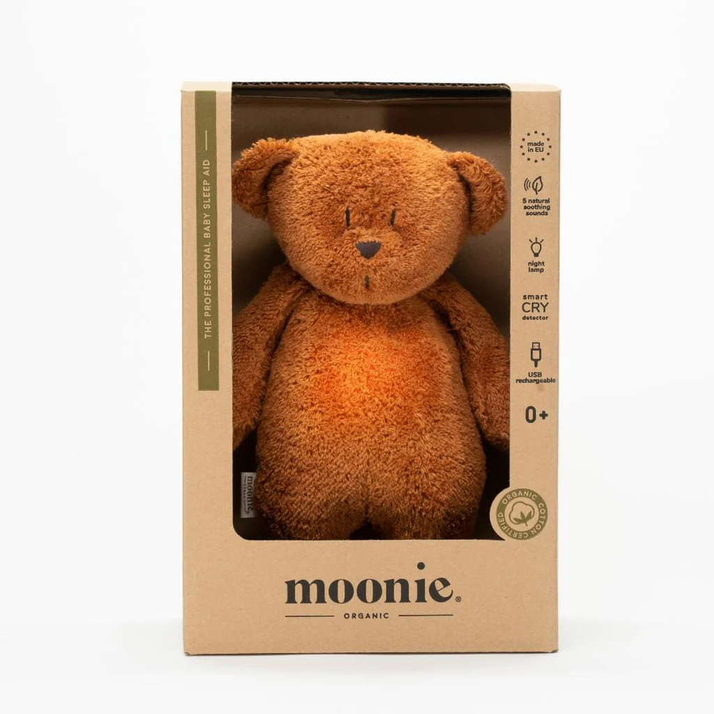 Moonie knuffel 2.0 – The Humming Bear Caramel Natur - Afbeelding 6