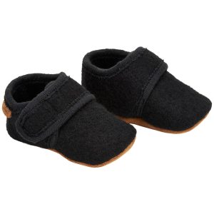 Slofjes Wool Black